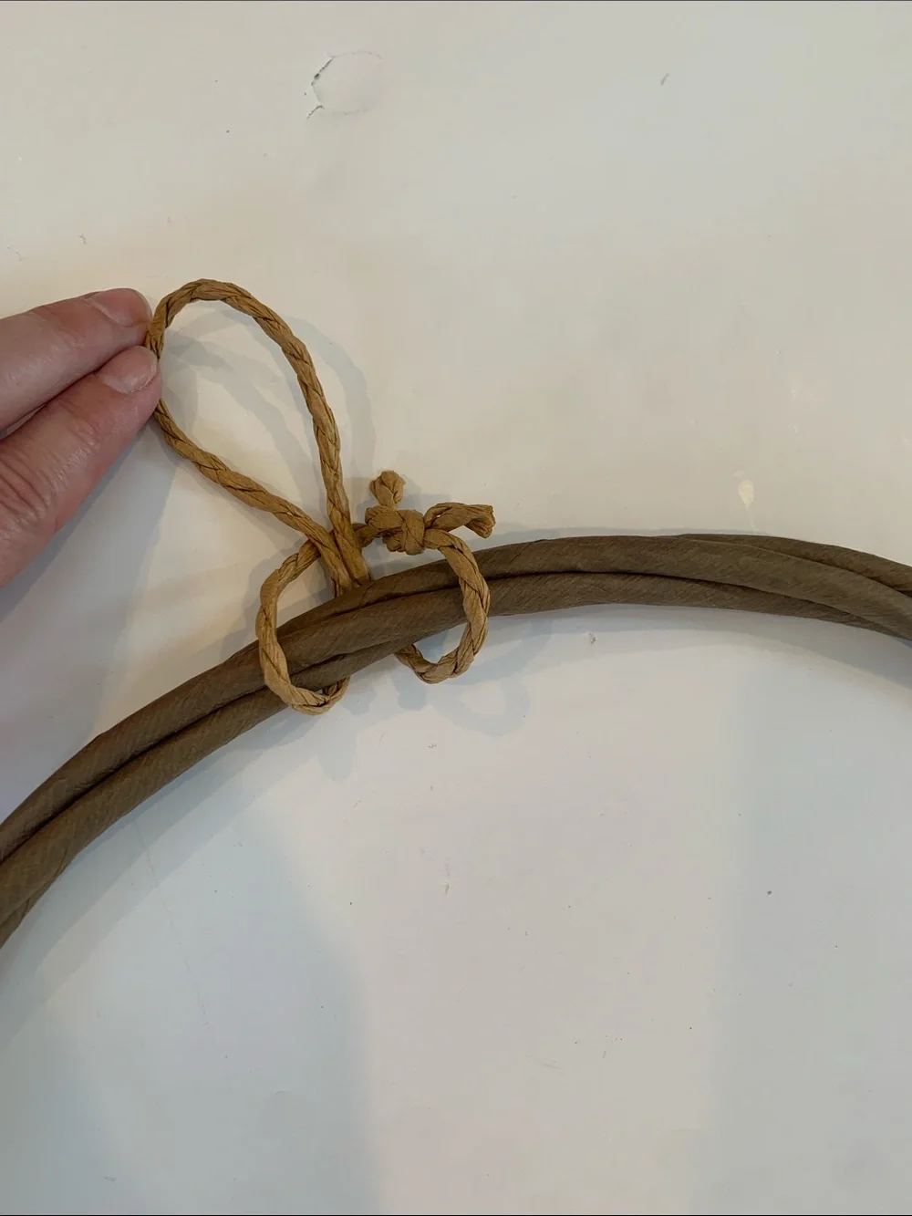 ⁠2 Pc Paper Wrapped Wire Wreath Frames 12